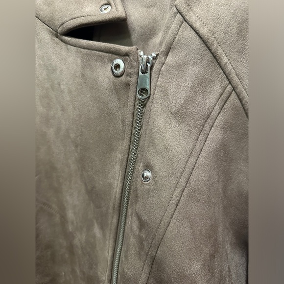 Vero Moda Curve Faux Suede Jacket NWOT - Picture 14 of 16